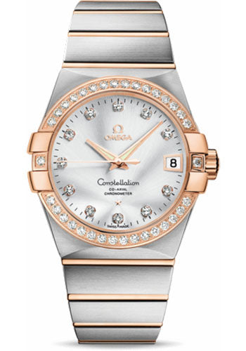 omega-gents-constellation-chronometer-watch-38-mm-brushed-steel-and-red-gold-case-diamond-bezel-silver-diamond-dial-123-25-38-21-52-001