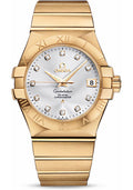 omega-gents-constellation-chronometer-watch-35-mm-brushed-yellow-gold-case-silver-diamond-dial-123-50-35-20-52-002