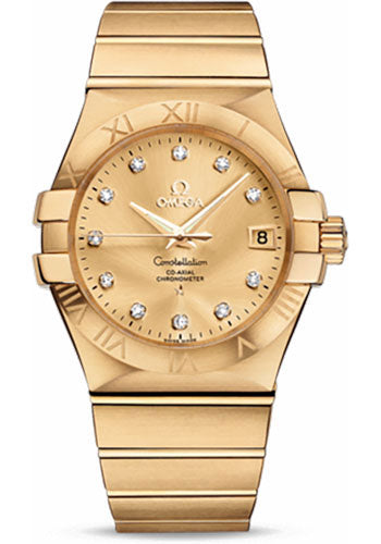 omega-gents-constellation-chronometer-watch-35-mm-brushed-yellow-gold-case-champagne-diamond-dial-123-50-35-20-58-001