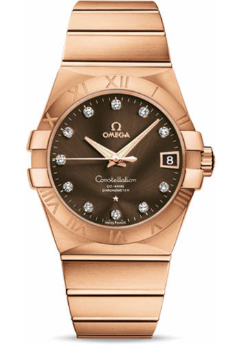 omega-gents-constellation-chronometer-watch-38-mm-brushed-red-gold-case-brown-diamond-dial-123-50-38-21-63-001