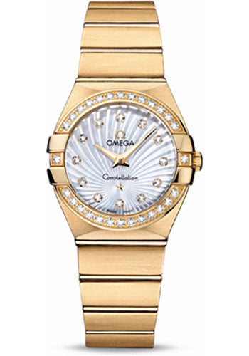 omega-ladies-constellation-quartz-watch-27-mm-brushed-yellow-gold-case-diamond-bezel-mother-of-pearl-diamond-dial-123-55-27-60-55-003