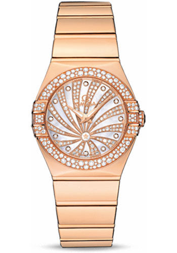 omega-ladies-constellation-luxury-edition-watch-27-mm-red-gold-case-snow-set-diamond-bezel-mother-of-pearl-diamond-dial-123-55-27-60-55-013