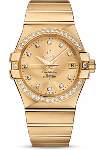 omega-gents-constellation-chronometer-watch-35-mm-brushed-yellow-gold-case-diamond-bezel-champagne-diamond-dial-123-55-35-20-58-001