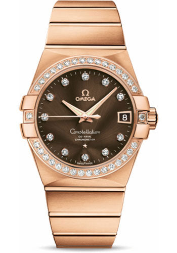 omega-gents-constellation-chronometer-watch-38-mm-brushed-red-gold-case-diamond-bezel-brown-diamond-dial-123-55-38-21-63-001