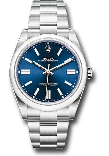 rolex-oyster-perpetual-41-watch-domed-bezel-blue-index-dial-oyster-bracelet-2020-release-124300-bluio