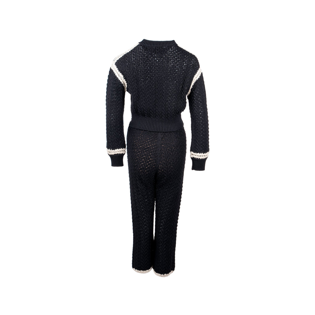 chanel-22c-size-34-cropped-pullover-and-knit-pants-silk-cotton-black-white-sell-in-a-set