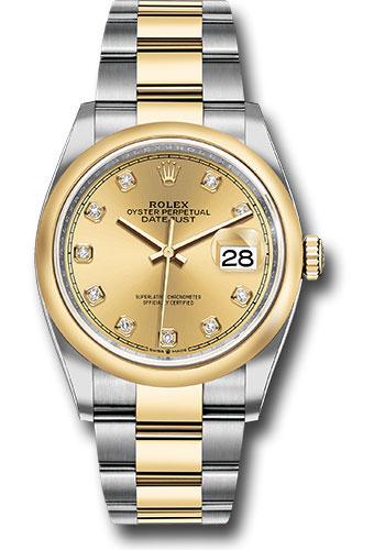 rolex-steel-and-yellow-gold-rolesor-datejust-36-watch-domed-bezel-champagne-diamond-dial-oyster-bracelet-126203-chdo