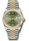 rolex-steel-and-yellow-gold-rolesor-datejust-36-watch-domed-bezel-olive-green-roman-dial-jubilee-bracelet-126203-ogdr69j