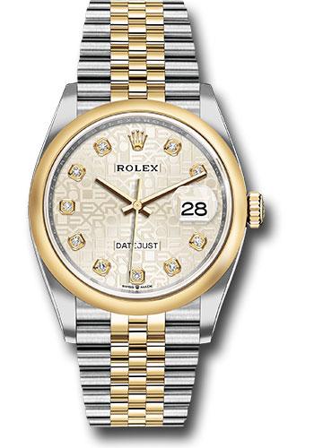 rolex-steel-and-yellow-gold-rolesor-datejust-36-watch-domed-bezel-silver-jubilee-diamond-dial-jubilee-bracelet-126203-sjdj