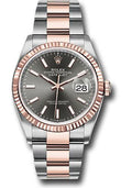 rolex-steel-and-everose-rolesor-datejust-36-watch-fluted-bezel-dark-rhodium-index-dial-oyster-bracelet-126231-dkrio