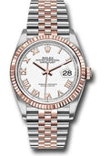 rolex-steel-and-everose-rolesor-datejust-36-watch-fluted-bezel-white-roman-dial-jubilee-bracelet-126231-wrj