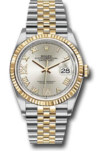 rolex-steel-and-yellow-gold-rolesor-datejust-36-watch-fluted-bezel-silver-roman-dial-jubilee-bracelet-126233-sdr69j