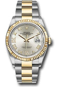 rolex-steel-and-yellow-gold-rolesor-datejust-36-watch-fluted-bezel-silver-roman-dial-oyster-bracelet-126233-sdr69o