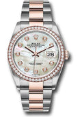 rolex-steel-and-everose-rolesor-datejust-36-watch-diamond-bezel-white-mother-of-pearl-diamond-dial-oyster-bracelet-126281rbr-mdo