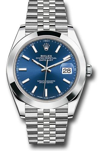 rolex-steel-datejust-41-watch-smooth-bezel-blue-index-dial-jubilee-bracelet-126300-blij