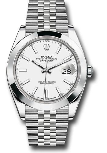 rolex-steel-datejust-41-watch-smooth-bezel-white-index-dial-jubilee-bracelet-126300-wij