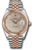 rolex-steel-and-everose-rolesor-datejust-41-watch-smooth-bezel-sundust-index-dial-jubilee-bracelet-126301-suij