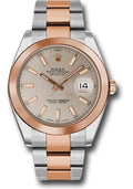 rolex-steel-and-everose-rolesor-datejust-41-watch-smooth-bezel-sundust-index-dial-oyster-bracelet-126301-suio