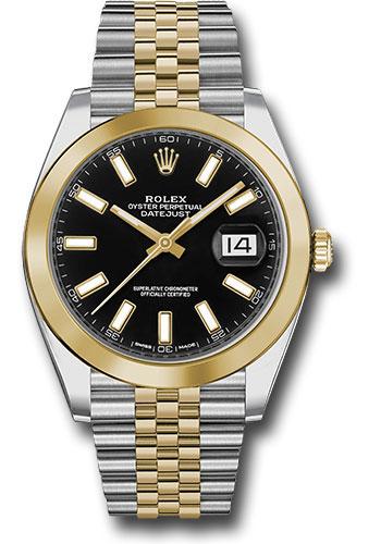 rolex-steel-and-yellow-gold-rolesor-datejust-41-watch-smooth-bezel-black-index-dial-jubilee-bracelet-126303-bkij
