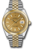 rolex-steel-and-yellow-gold-rolesor-datejust-41-watch-smooth-bezel-champagne-index-dial-jubilee-bracelet-126303-chij