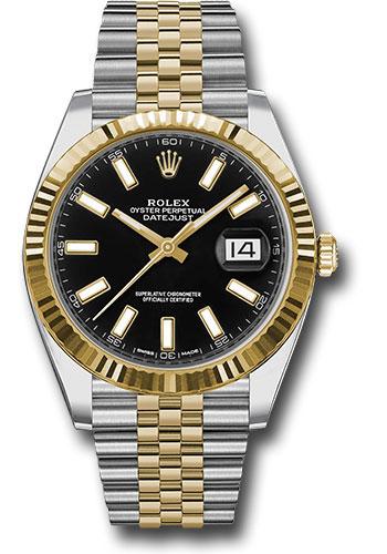 rolex-steel-and-yellow-gold-rolesor-datejust-41-watch-fluted-bezel-black-index-dial-jubilee-bracelet-126333-bkij