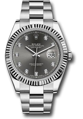 rolex-steel-and-white-gold-rolesor-datejust-41-watch-fluted-bezel-dark-rhodium-diamond-dial-oyster-bracelet-126334-dkrdo