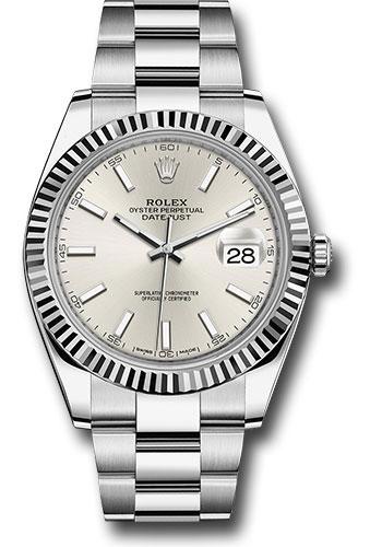 rolex-steel-and-white-gold-rolesor-datejust-41-watch-fluted-bezel-silver-index-dial-oyster-bracelet-126334-sio