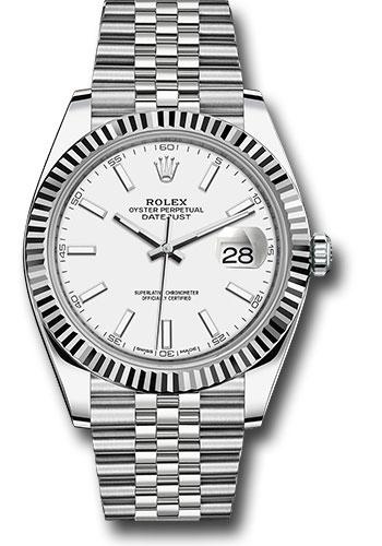 rolex-steel-and-white-gold-rolesor-datejust-41-watch-fluted-bezel-white-index-dial-jubilee-bracelet-126334-wij
