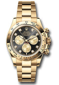 rolex-yellow-gold-cosmograph-daytona-watch-fixed-bezel-black-and-golden-diamond-dial-oyster-bracelet-126508-bkchdo