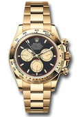 rolex-yellow-gold-cosmograph-daytona-watch-fixed-bezel-black-and-champagne-index-dial-oyster-bracelet-126508-bkchio