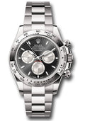 rolex-white-gold-cosmograph-daytona-watch-fixed-bezel-black-and-steel-index-dial-oyster-bracelet-126509-bkstio