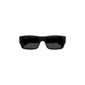 Balenciaga Rectangular Frame Sunglasses — Black – BB0261SA