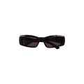 Balenciaga Rectangular Frame Sunglasses — Black – BB0266S