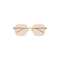 Gucci Square Frame Sunglasses — Gold – GG1279S 005