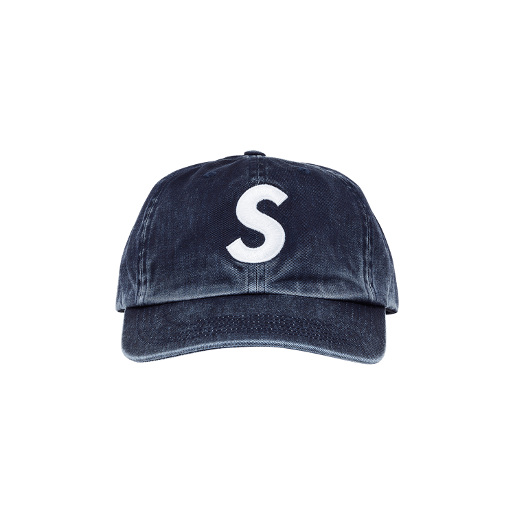 Supreme Pigment Print S Logo 6-Panel 'Navy'