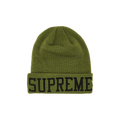 Supreme x New Era Varsity Beanie 'Olive'