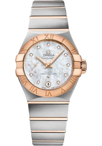omega-constellation-co-axial-master-chronometer-small-seconds-petite-seconde-watch-27-mm-steel-and-red-gold-case-white-mother-of-pearl-diamond-dial-127-20-27-20-55-001