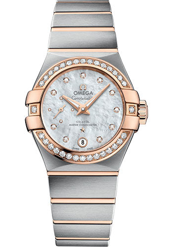 omega-constellation-co-axial-master-chronometer-small-seconds-petite-seconde-watch-27-mm-steel-and-red-gold-case-white-mother-of-pearl-diamond-dial-127-25-27-20-55-001