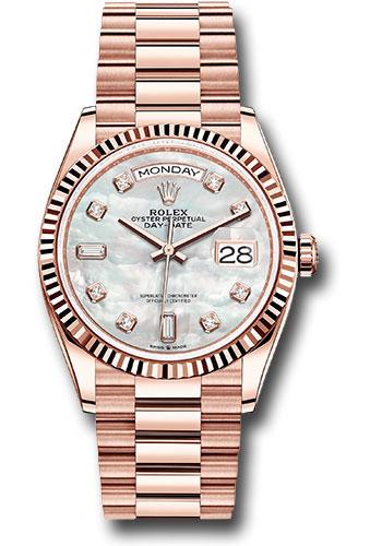 rolex-everose-gold-day-date-36-watch-fluted-bezel-mother-of-pearl-diamond-dial-president-bracelet-128235-mdp