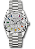 rolex-white-gold-day-date-36-watch-fluted-bezel-diamond-paved-rainbow-sapphire-dial-president-bracelet-128239-dprsp