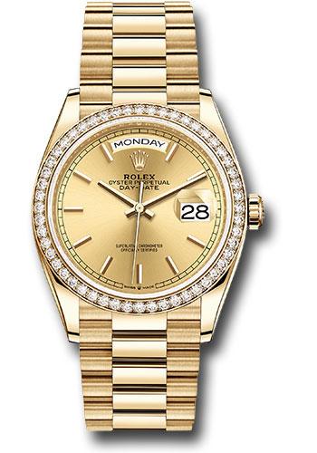 rolex-yellow-gold-day-date-36-watch-diamond-bezel-champagne-index-dial-president-bracelet-128348rbr-chip