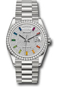 rolex-white-gold-day-date-36-watch-diamond-bezel-diamond-paved-rainbow-sapphire-dial-president-bracelet-128349rbr-dprsp