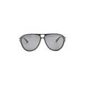 Amiri Aviator Logo Sunglasses — Black