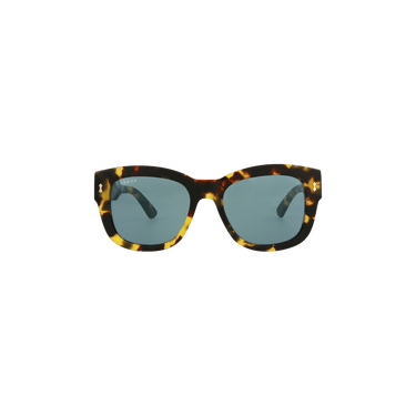 Gucci Square Frame Sunglasses — Grey – Havana GG1110S 30012853 003