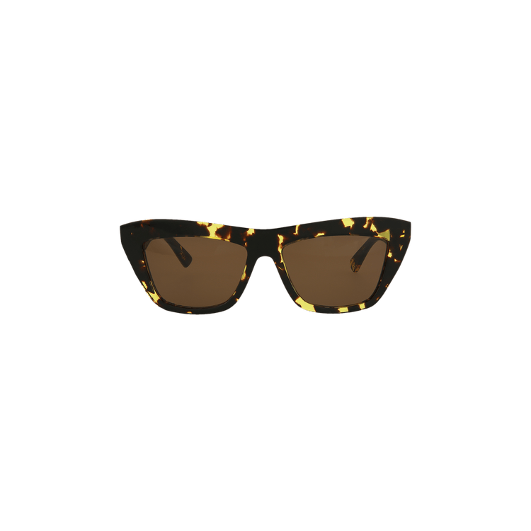 Bottega Veneta Cat Eye Sunglasses — Brown – Havana BV1121S 30011463 002