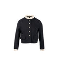 miu-miu-size-38-cropped-button-up-lace-jacket-black