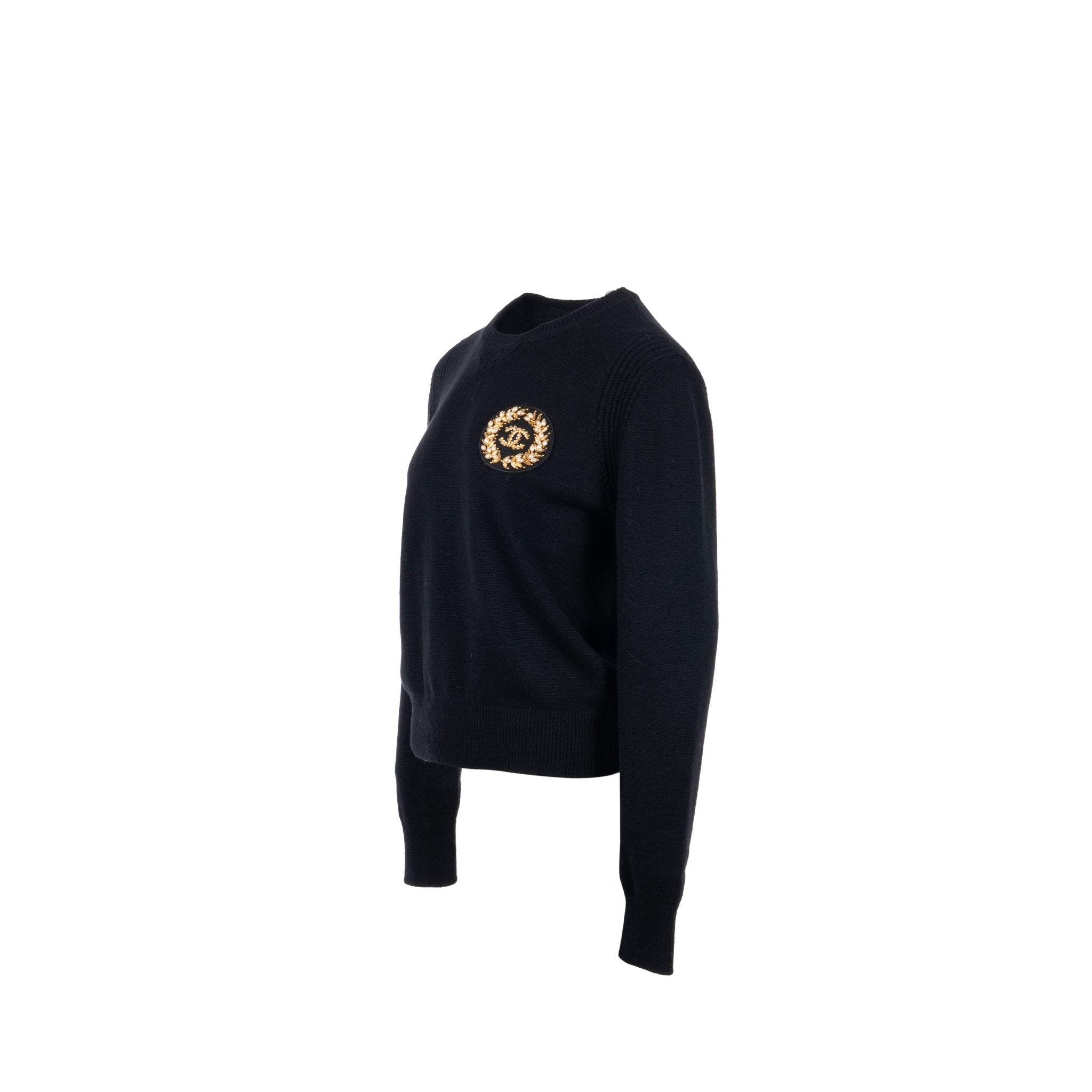 chanel-size-42-20a-pullover-sweater-cashmere-black