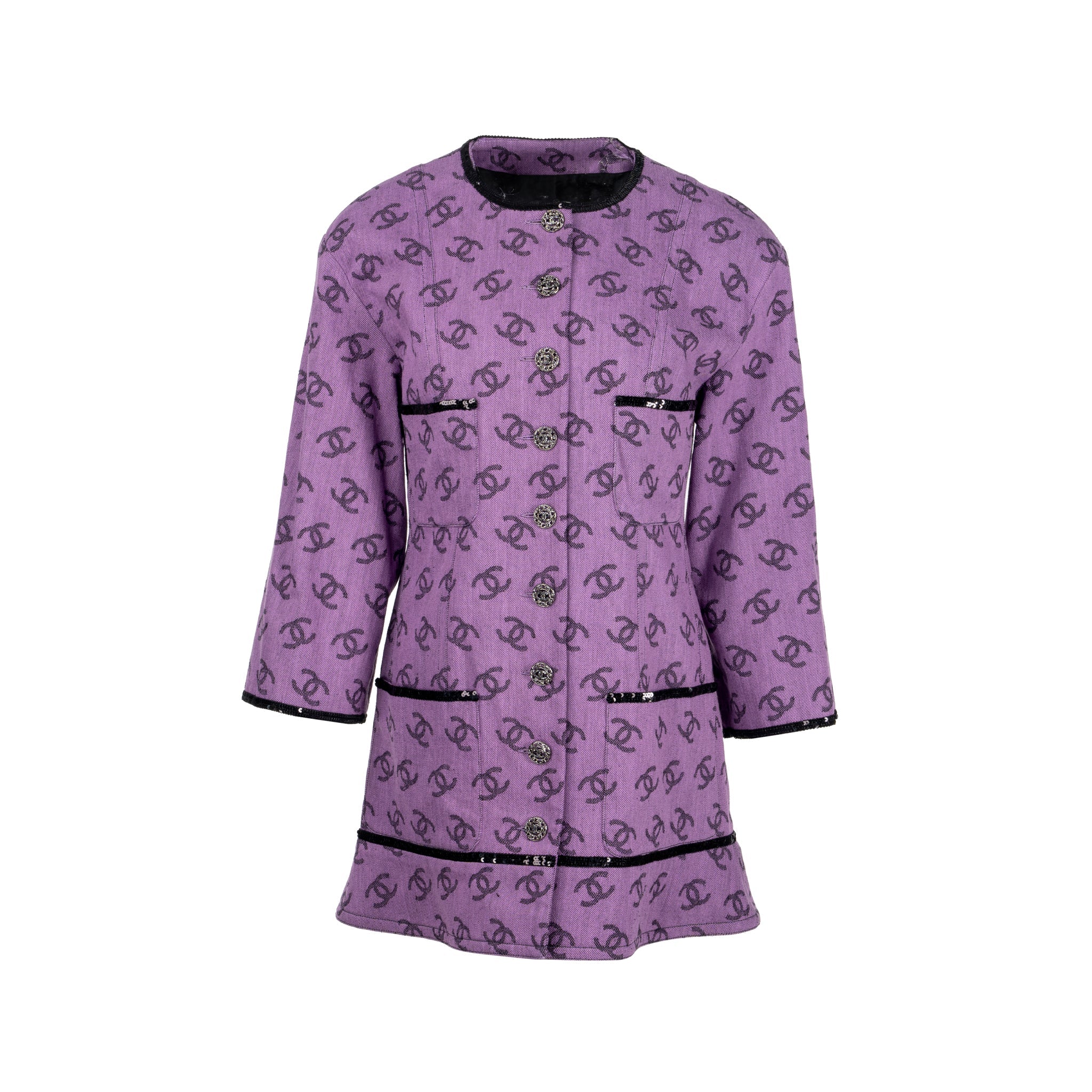 chanel-size-38-22s-cc-logo-jacket-purple-black