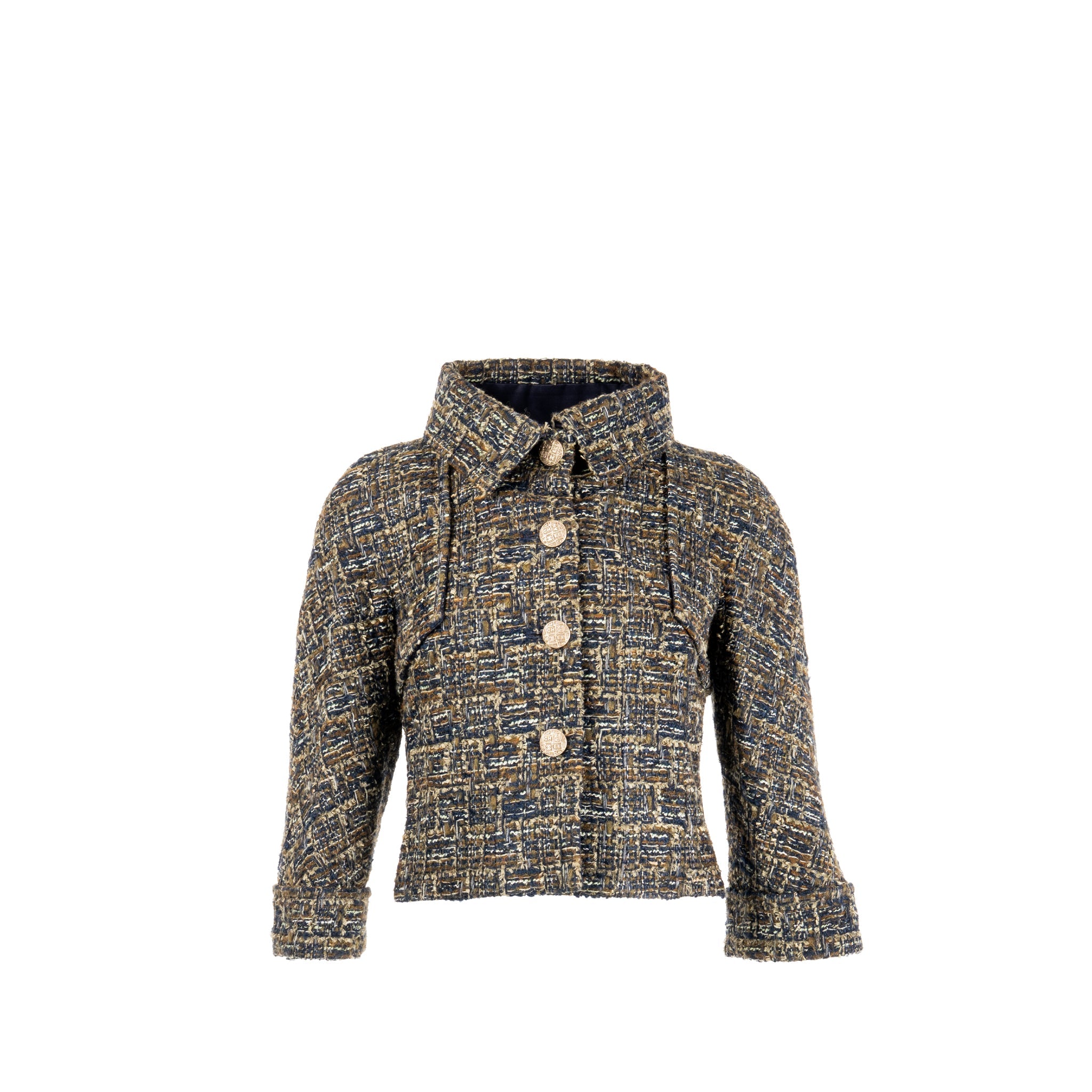 chanel-size-36-18b-jacket-fantasy-tweed-khaki-navy-grey