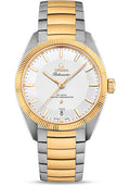 omega-constellation-globemaster-co-axial-master-chronometer-watch-39-mm-steel-and-yellow-gold-case-yellow-gold-fluted-bezel-silvery-dial-steel-bracelet-130-20-39-21-02-001